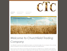 Tablet Screenshot of churchfieldtrading.com